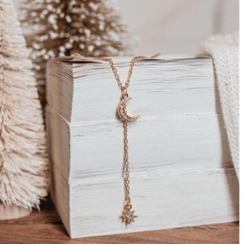Star and Moon Necklace